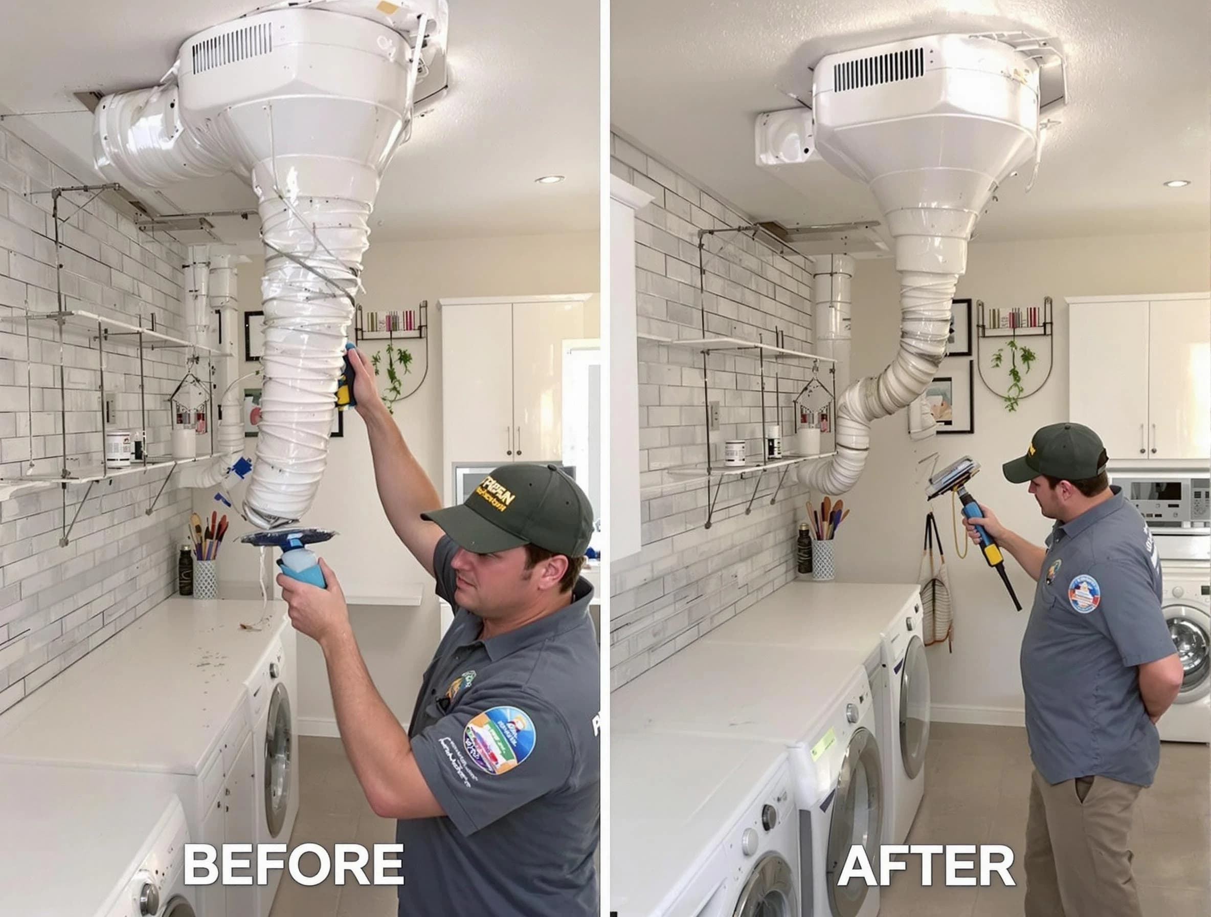 Professional dryer exhaust vent cleaning by Randolph Dryer Vent Cleaning in Randolph