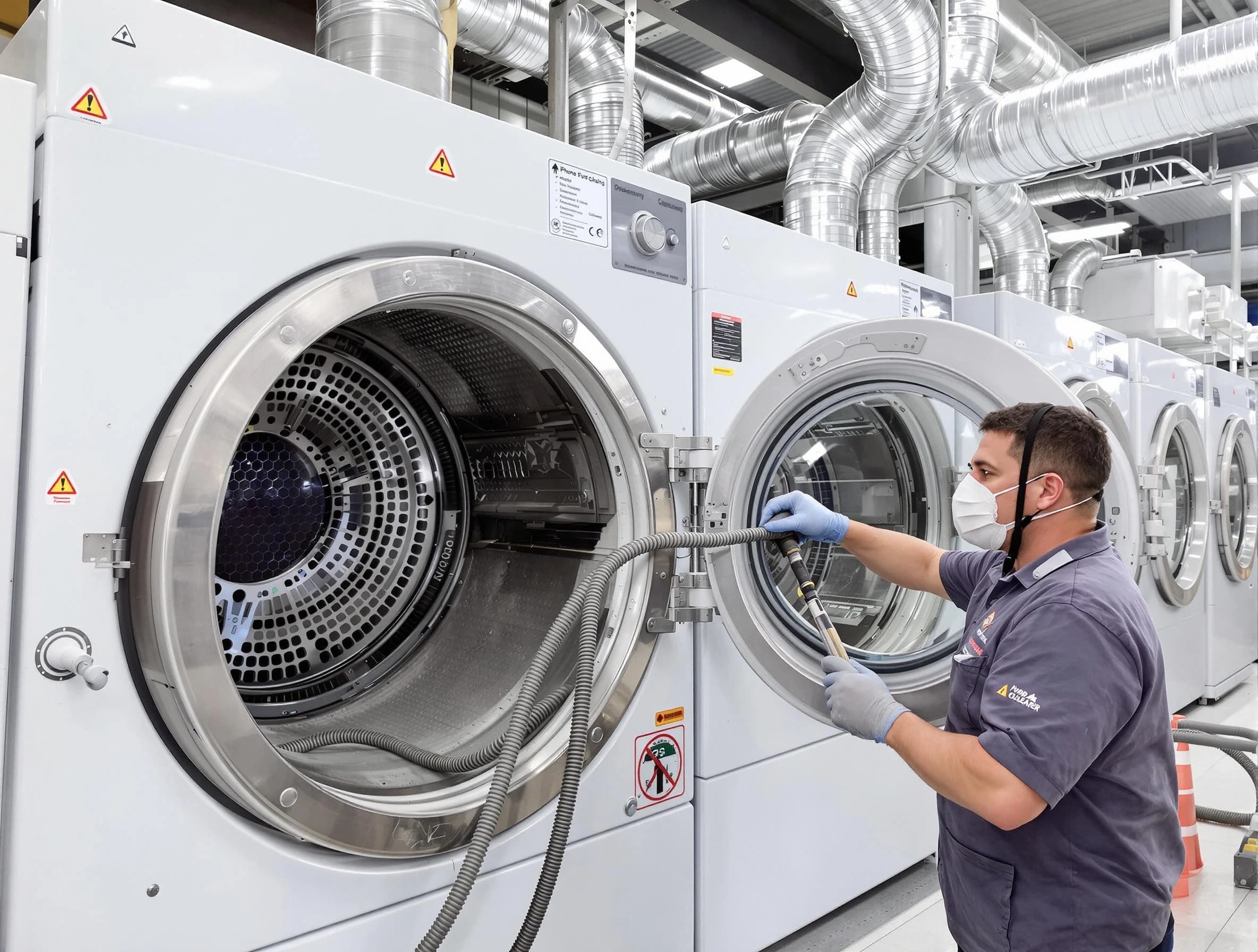 Industrial-grade dryer vent cleaning by Randolph Dryer Vent Cleaning in Randolph