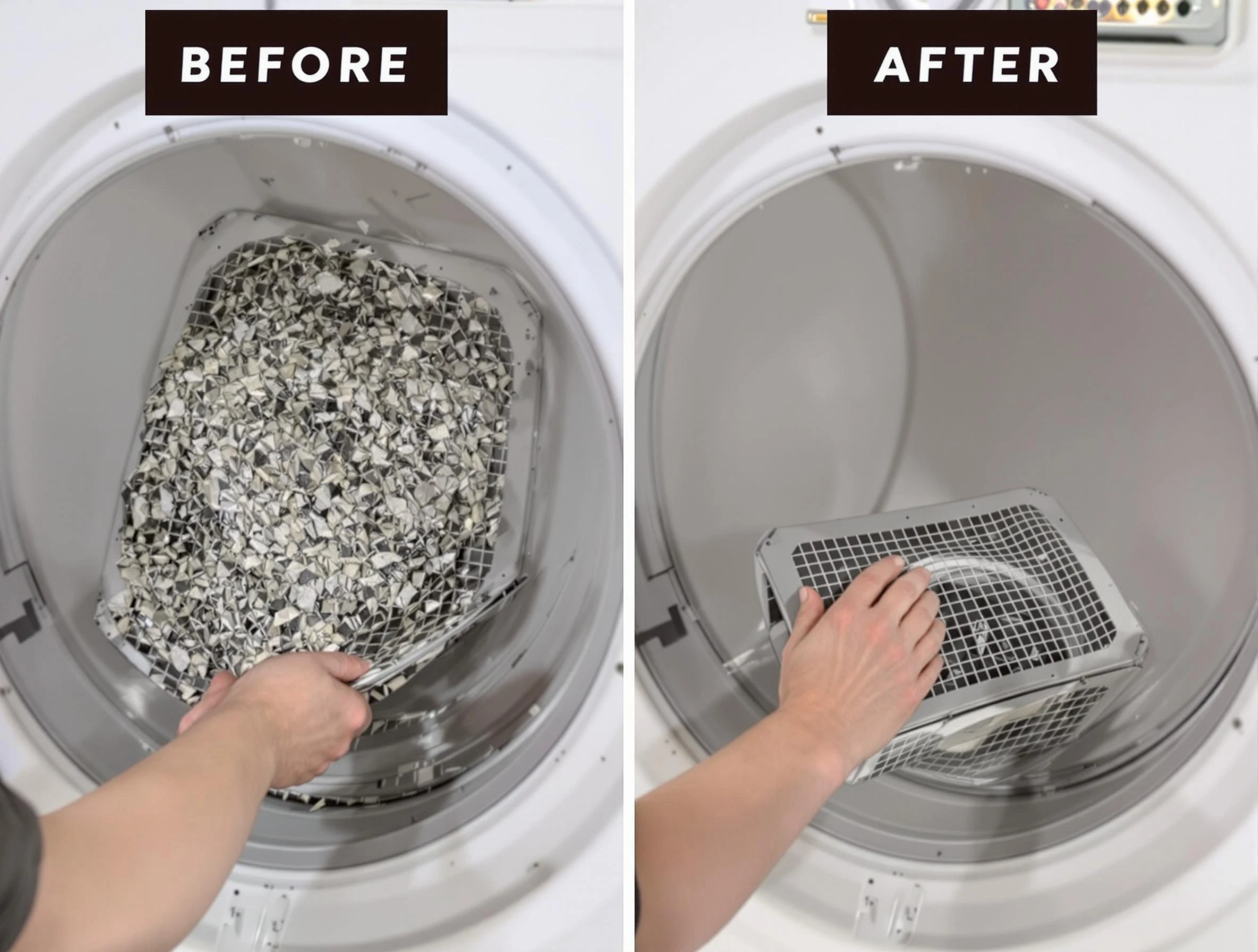 Professional lint trap cleaning by Randolph Dryer Vent Cleaning in Randolph