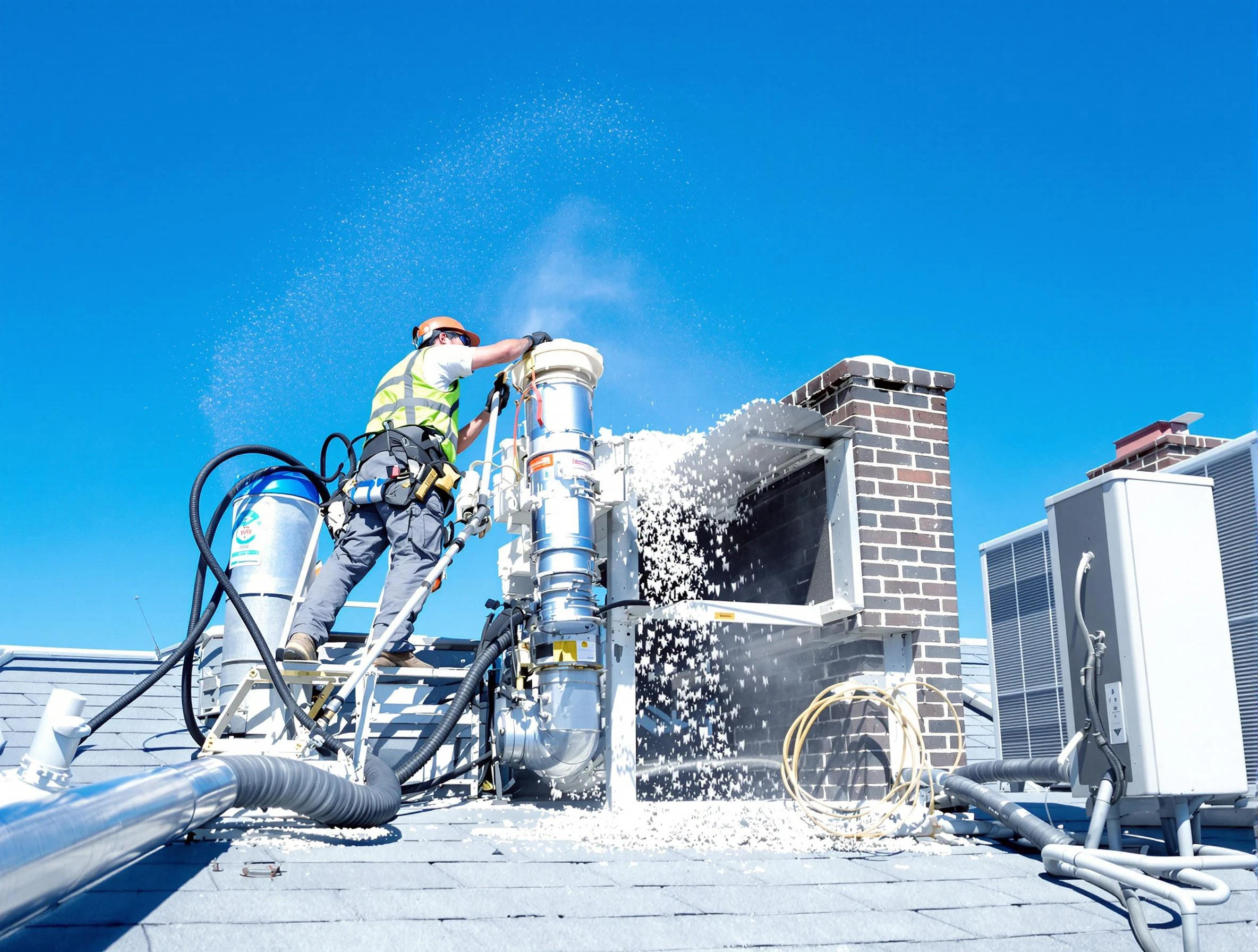 Expert roof dryer vent cleaning by Randolph Dryer Vent Cleaning in Randolph