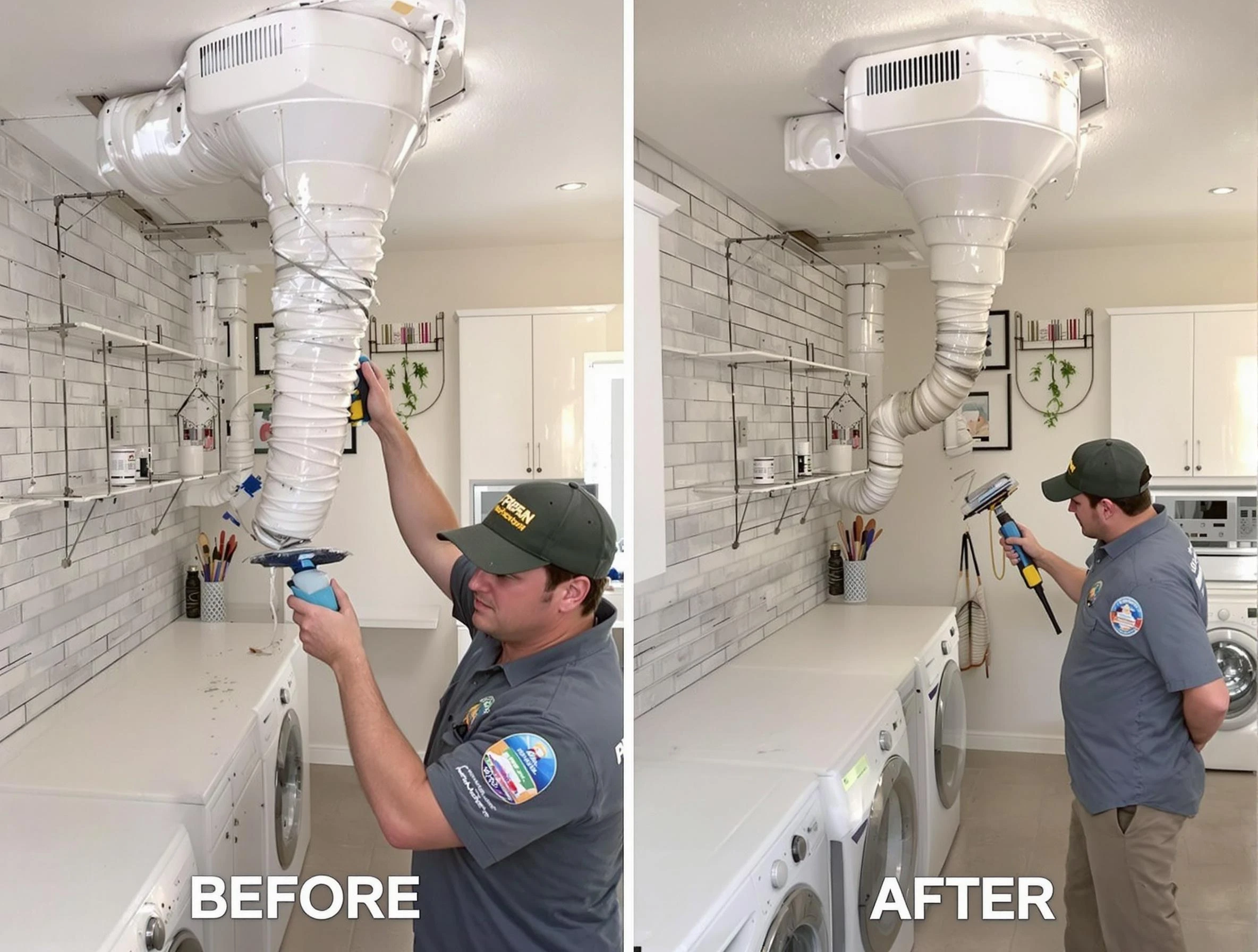 Professional dryer exhaust vent cleaning by Randolph Dryer Vent Cleaning in Randolph
